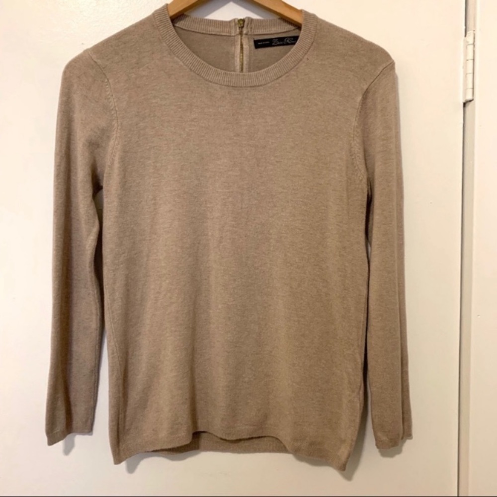 Zara Women’s Pullover Zip Sweater - M